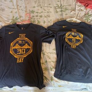 Warriors dry fit shirts